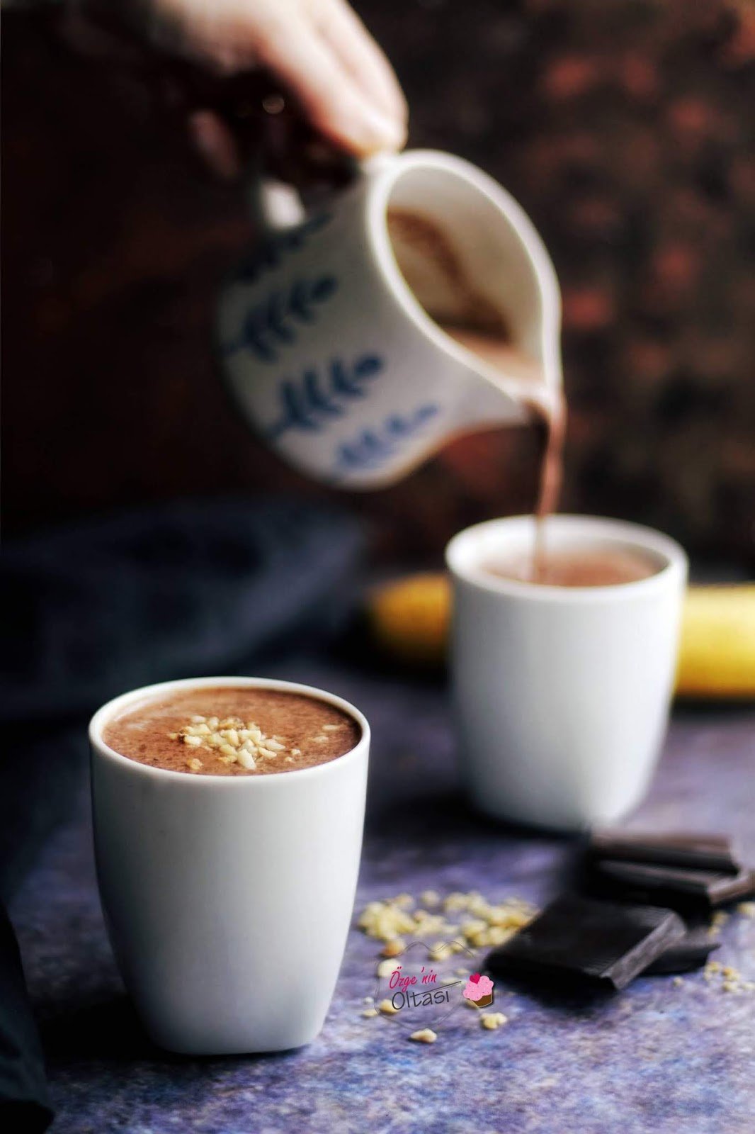 Muzlu Sıcak Chocolate